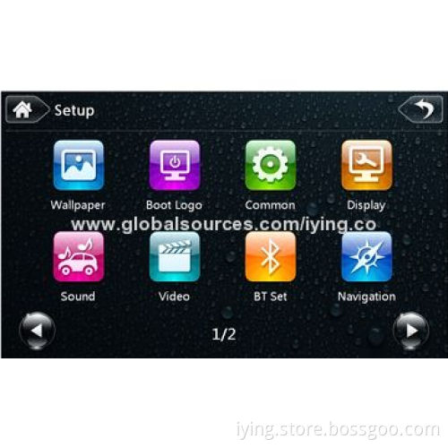 Car DVD Player for Mitsubishi Pajero L100 with 3G, Bluetooth, iPod